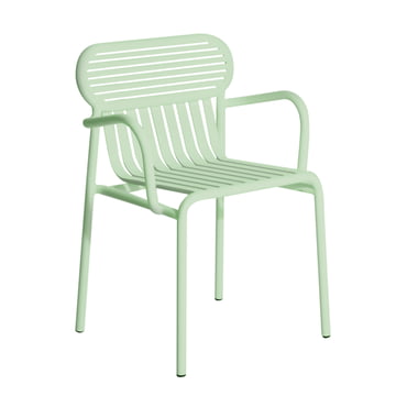 Petite Friture - Week-End Bridge Outdoor chair, pastel green
