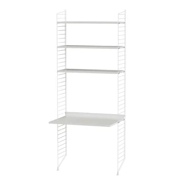 string shelf ホワイト 80×150cm String Shelf Pocket white from String - NordicNest.com