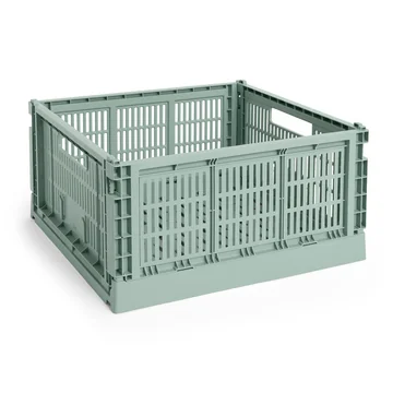 その他 HAY COLOUR CRATE L HAY Colour Crate, L, recycled plastic, off-white | Finnish Design Shop