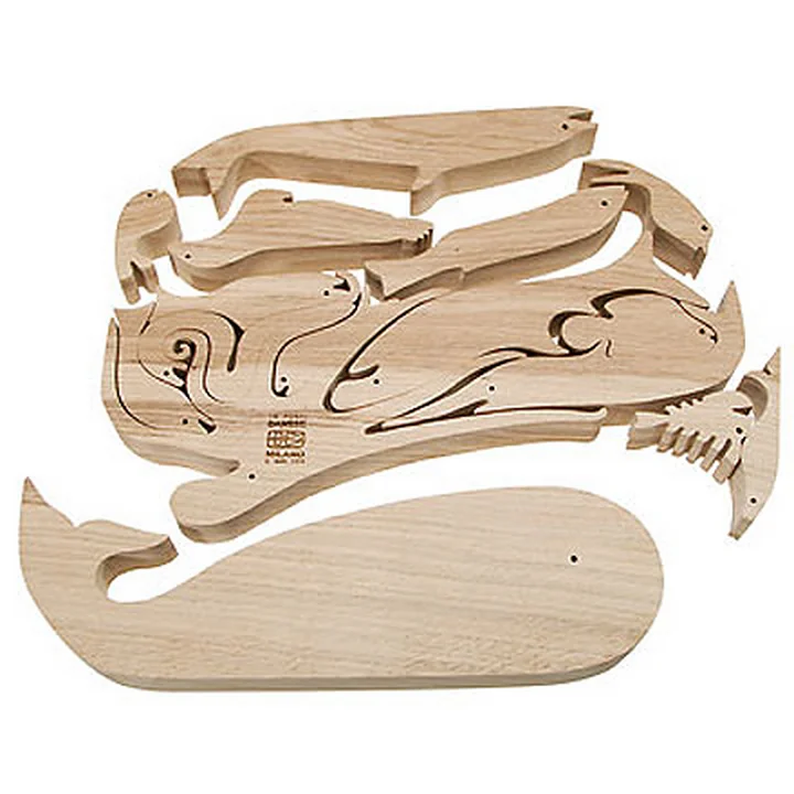 Wooden Puzzle "Sedici Pesci"