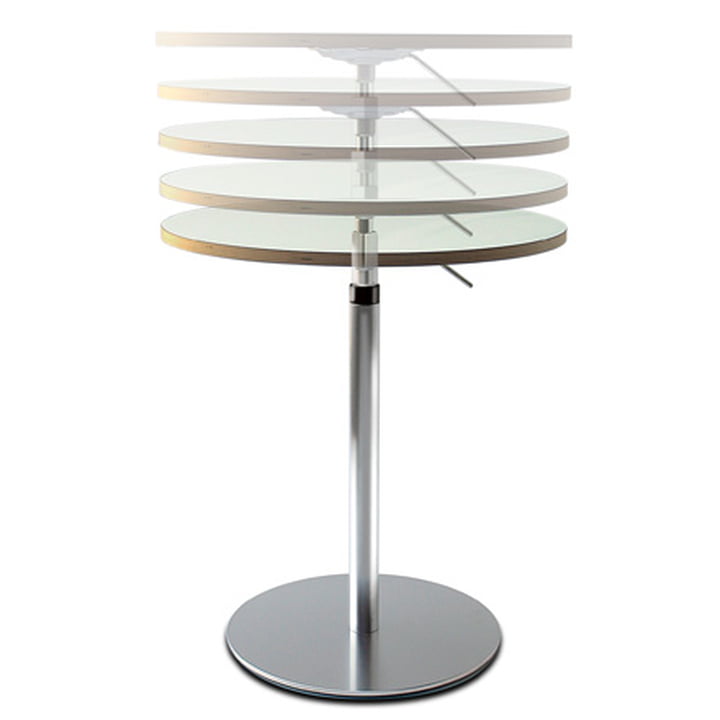 Round Brio bistro table from Lapalma