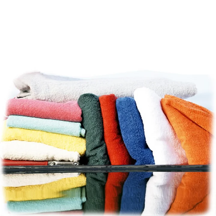 The terry toppers from Fiam in different bright colors