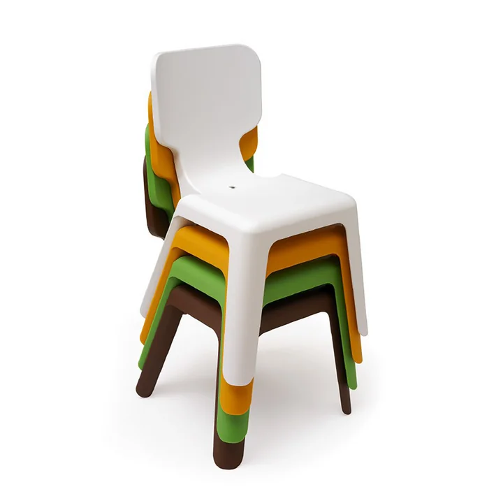 Alma children's chair colorful in Magis