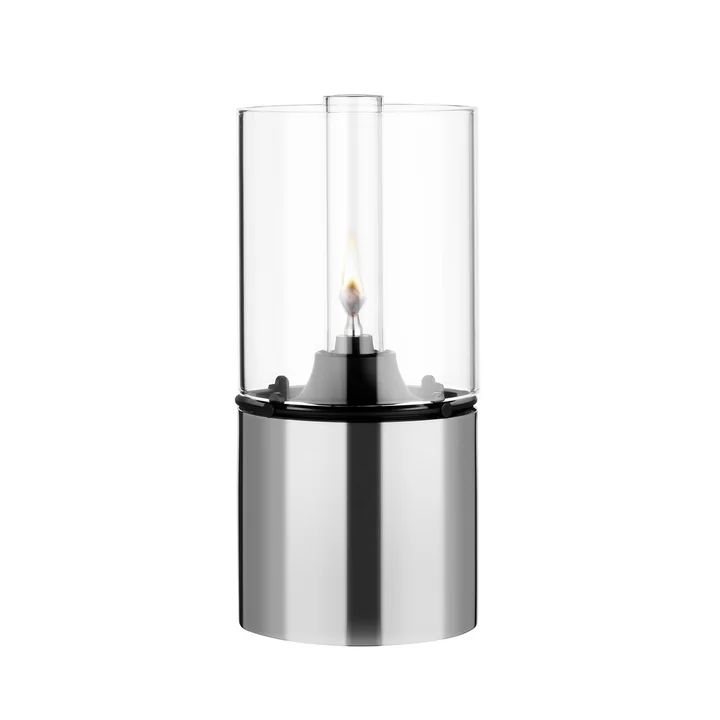 The oil lamp 1005 with glass shade from Stelton is award-winning