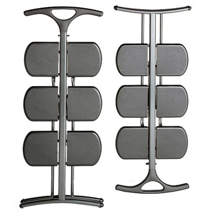 Tiramisù folding ladder in black from Kartell