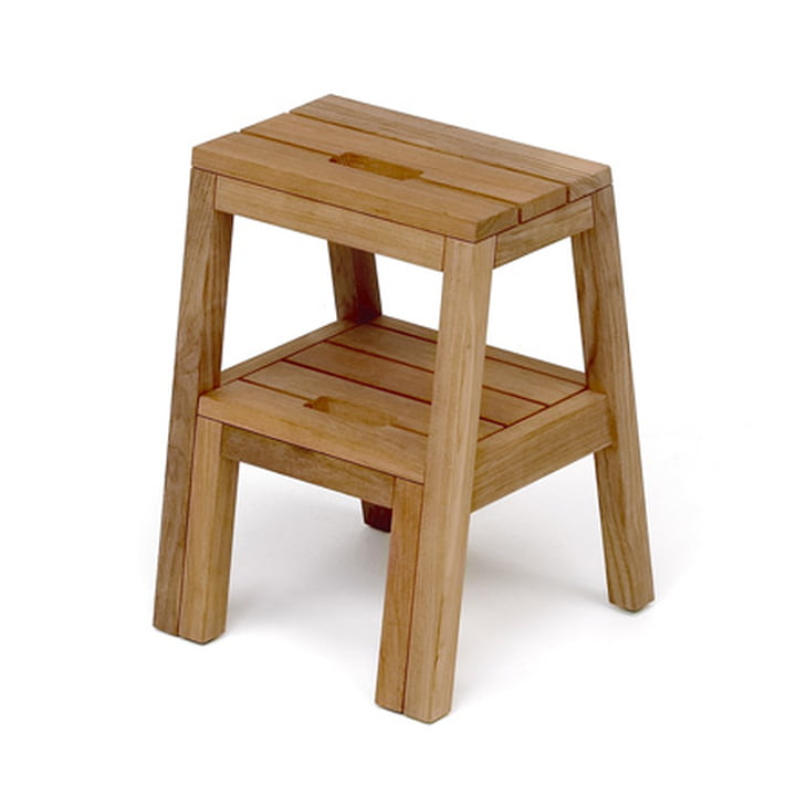 The Dania Stepladder from Skagerak made of teak wood