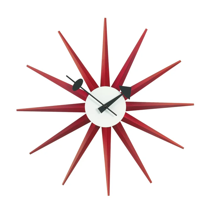 Sunburst Clock