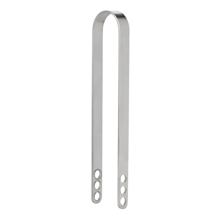 The stainless steel ice tongs from Stelton