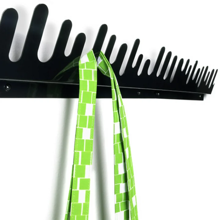 The whimsical and at the same time pleasant Wave Hanger wardrobe from Design House Stockholm