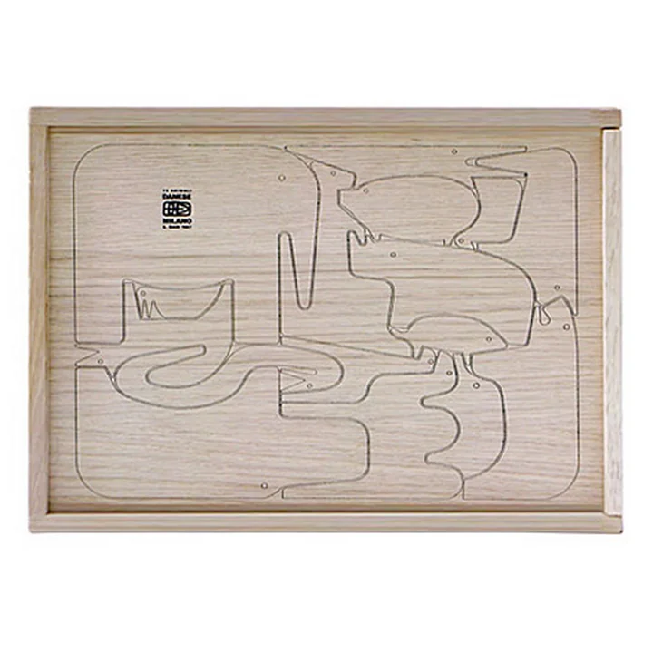 Milano Danese - "Sedici Animali" Wooden Puzzle