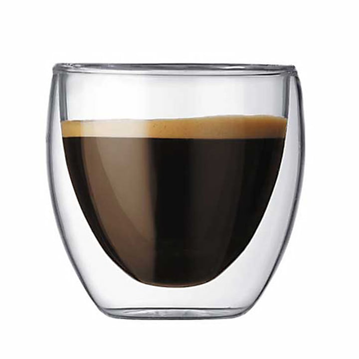 Bodum Pavina, double-walled drinking glass 0.8 dl