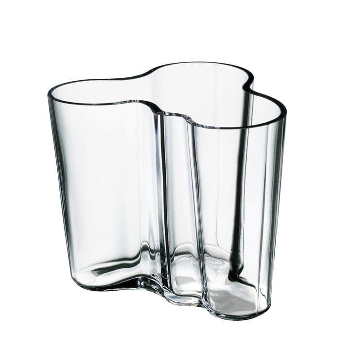 Iittala - Aalto Vase Savoy, clear 95 mm
