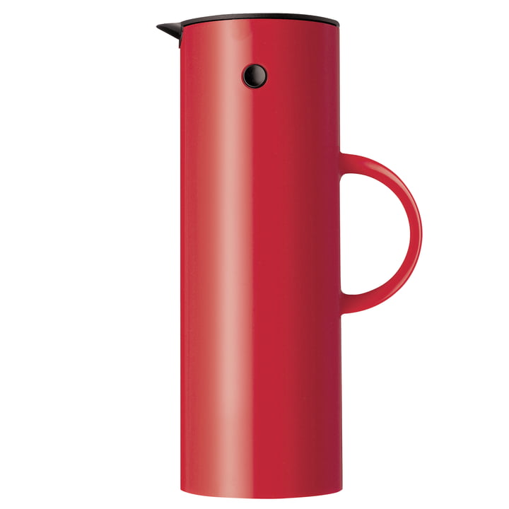Vacuum jug EM 77, 1 l from Stelton in red