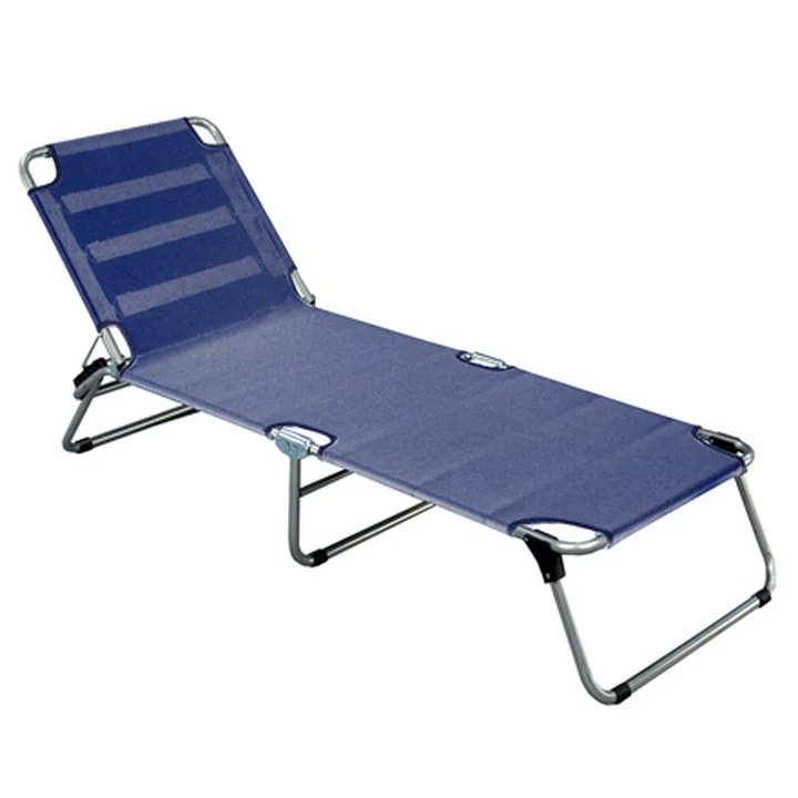 Amigo Aluminium three-legged lounger from Fiam in dark blue