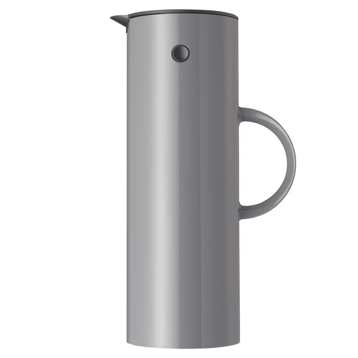 EM 77 vacuum jug, 1 l from Stelton in granite gray