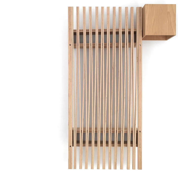 The adjustable v bed from Tojo