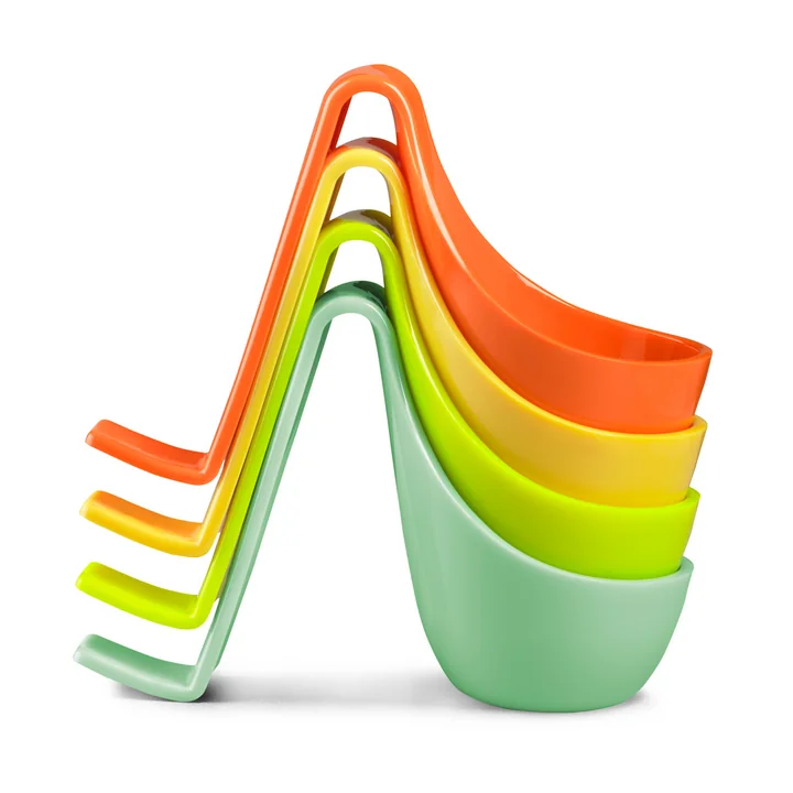 Eiko - turquoise, orange, yellow, mint