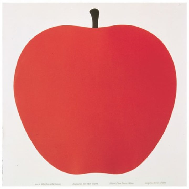 Danese - graphic art "Uno, la mela"