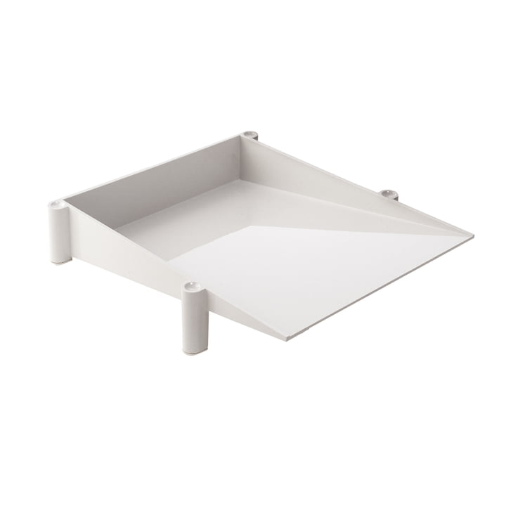 Sumatra desk tray, white