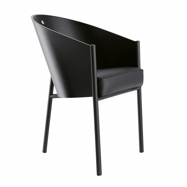 Costes Armchair Driade in ebony mahogany