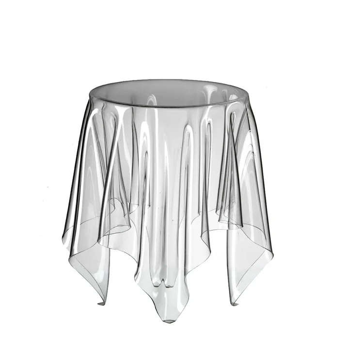 Illusion Side table from Essey in transparent