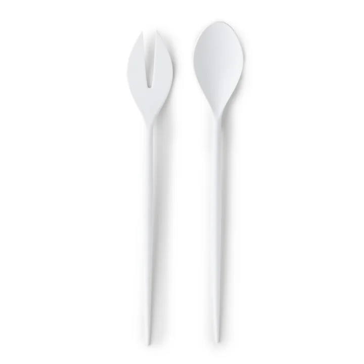Normann Copenhagen - Krenit Salad Cutlery, white