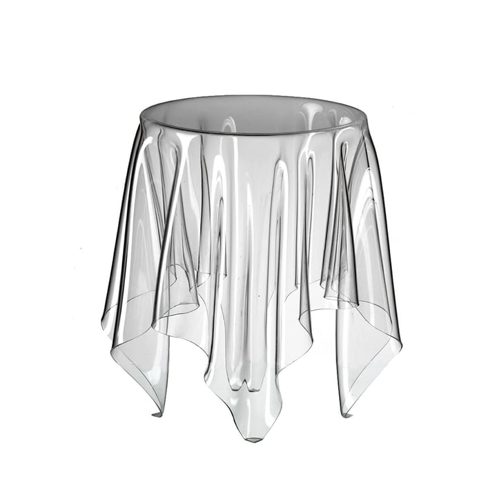 Illusion Side table from Essey in transparent