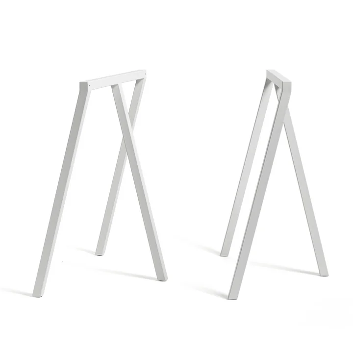 Loop table trestles Stand Frame by HAY in white (2 pieces)