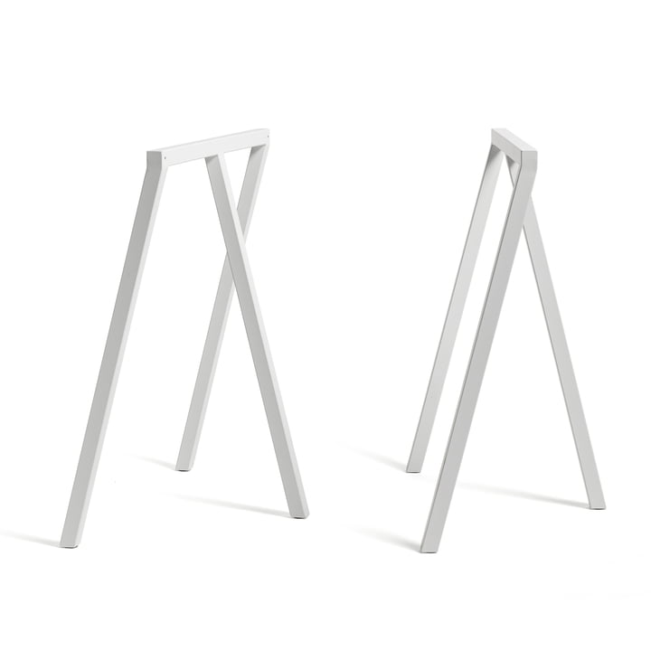 Loop table trestles Stand Frame by HAY in white (2 pieces)