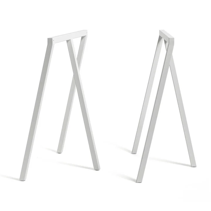 Loop table trestles Stand Frame High by HAY in white (2 pieces)