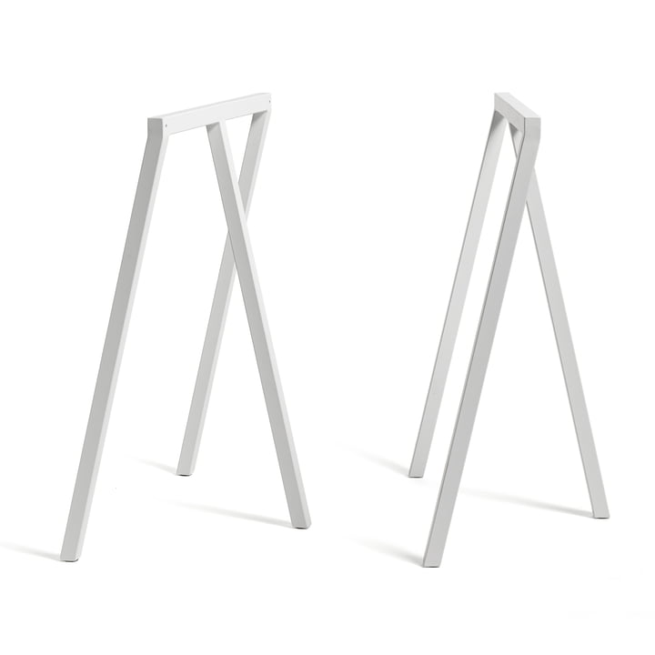 Loop table trestles Stand Frame High by HAY in white (2 pieces)