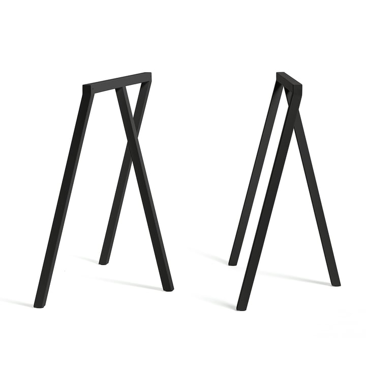 Hay - Loop Trestles Stand Frame, black (2 pcs.)