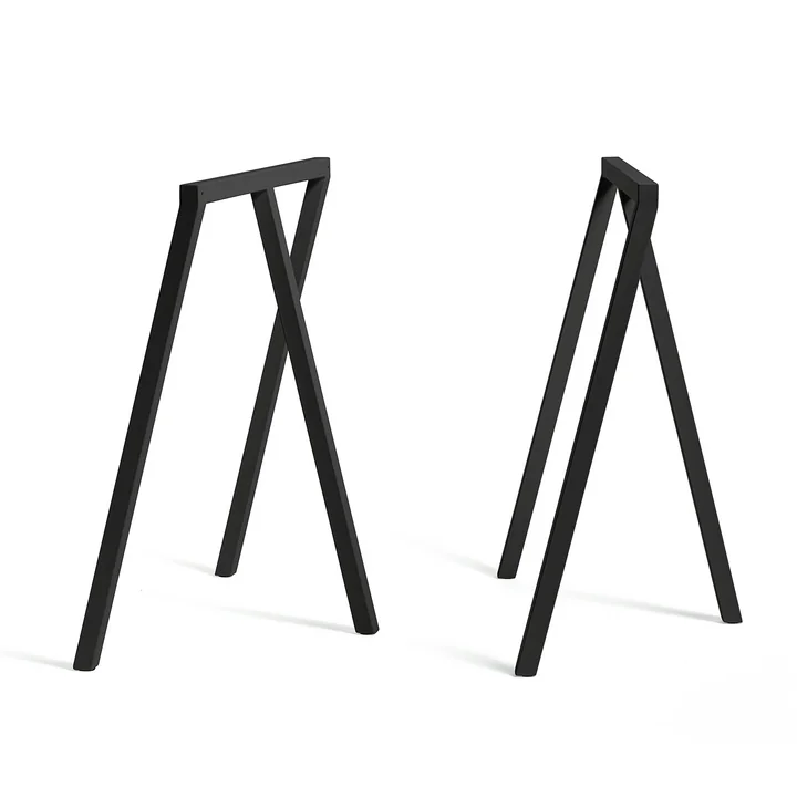 Loop table trestles Stand Frame by HAY in black (2 pieces)