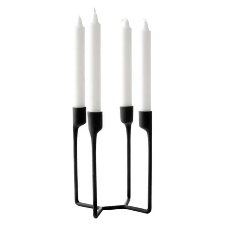 Normann Copenhagen - Heima Candlestick with candles
