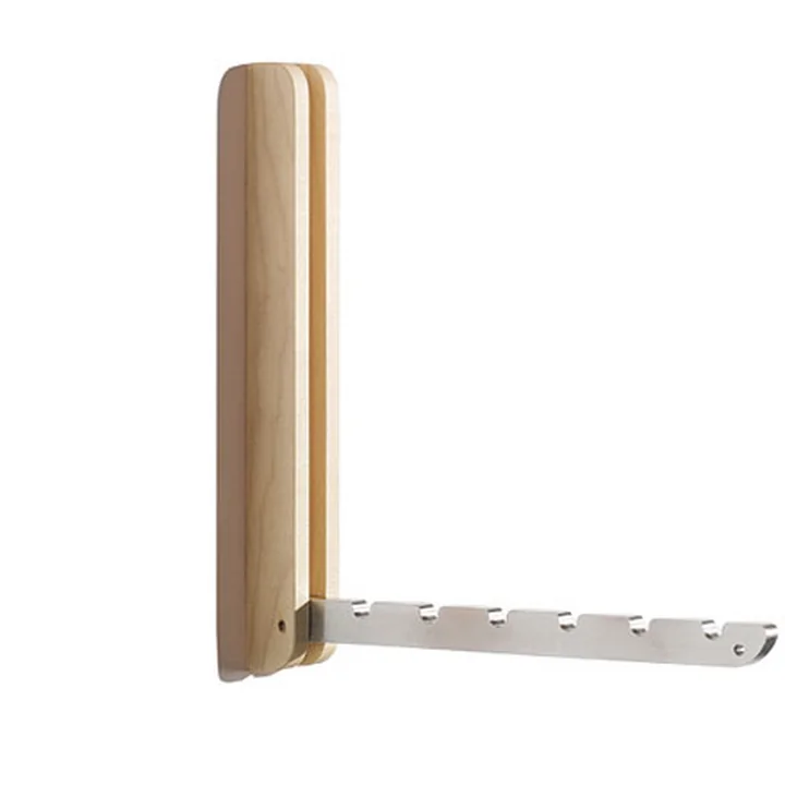 side by side Wall Hook - Mape Wood