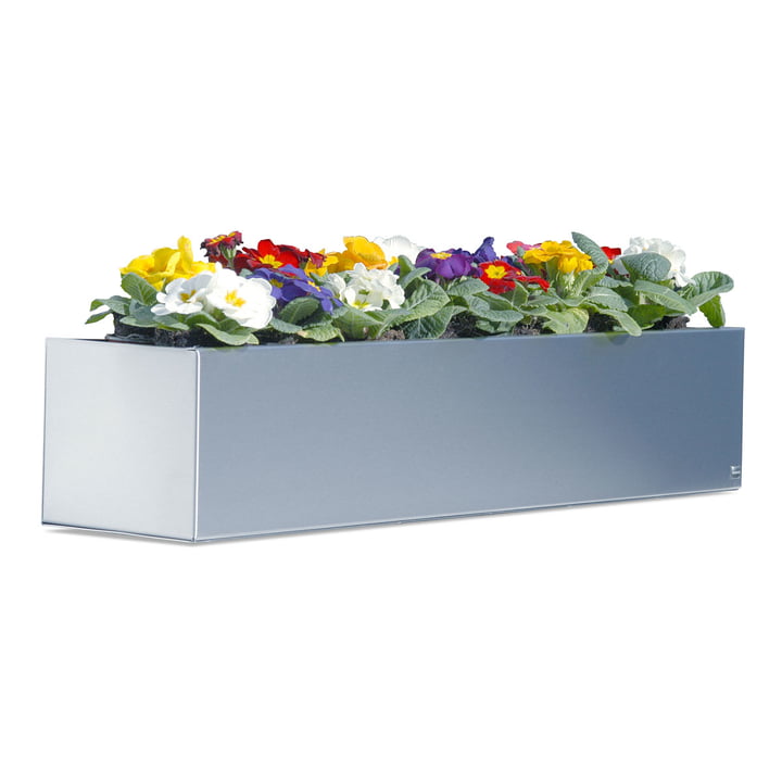 Radius-Design Flower Box made of stainless steel