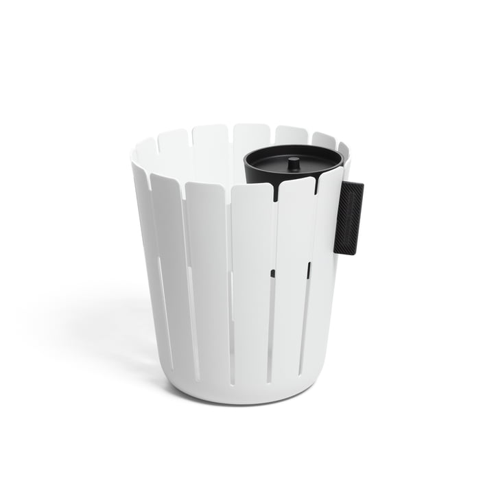 SL17 Basketbin Trash can system - white / black