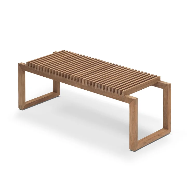 Cutter Wooden bench 120 from Skagerak in teak