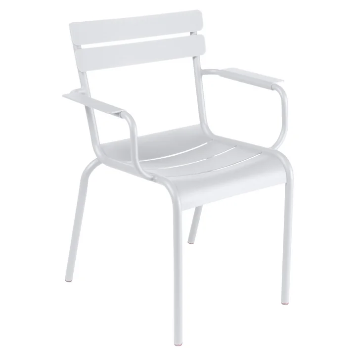 Luxembourg Armchair from Fermob in cotton white