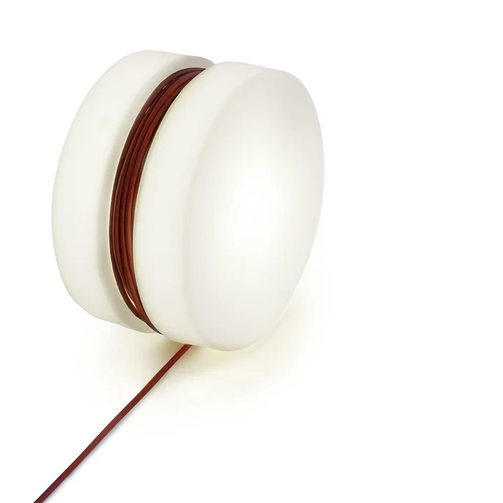 Yoyo floor lamp Ø 47,5 cm from Authentics in white / red