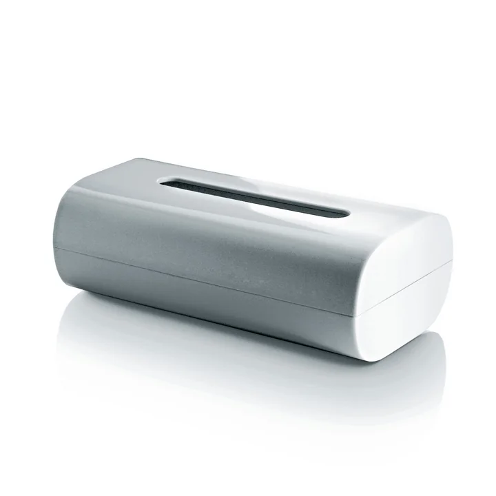 Birillo Paper tissue container, white from Alessi