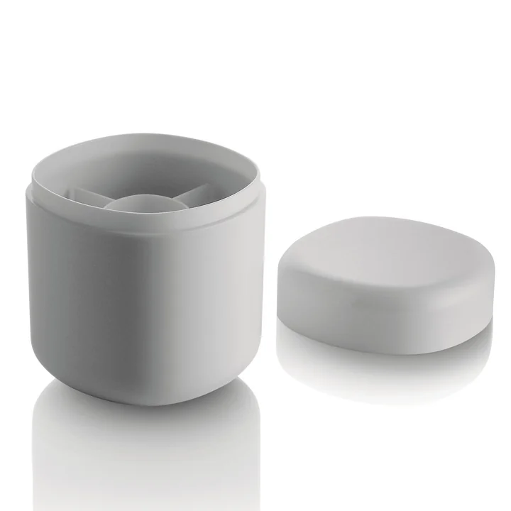Birillo cotton bud container by Alessi