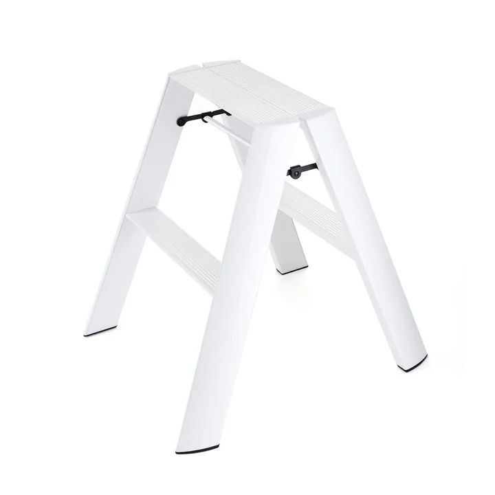 Metaphys - Lucano 2 Step Stool ladder, white