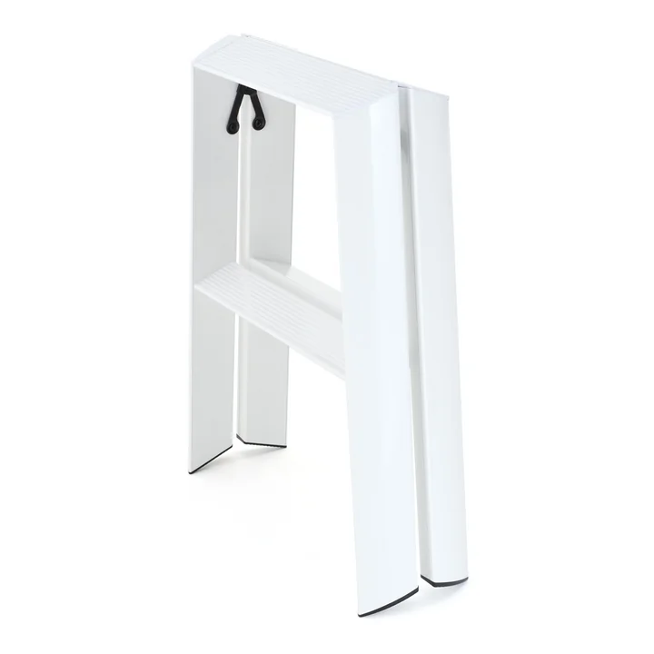 Metaphys - Lucano 2 Step Stool ladder white, closed