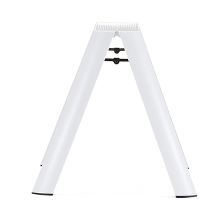 Metaphys - Lucano 2 Step Stool ladder white, open