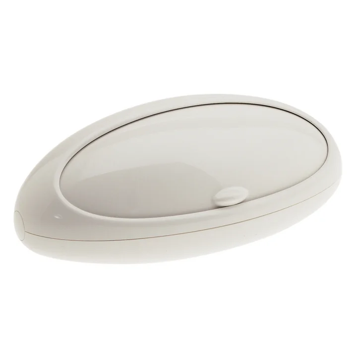 Gnam Bread bin, white from A di Alessi