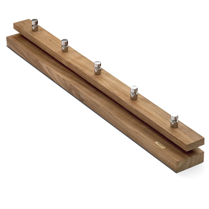 The Skagerak Cutter Clothes rail in teak, small