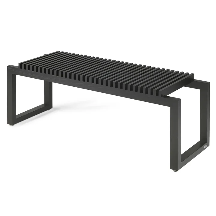 Cutter Wooden bench 120 from Skagerak in black