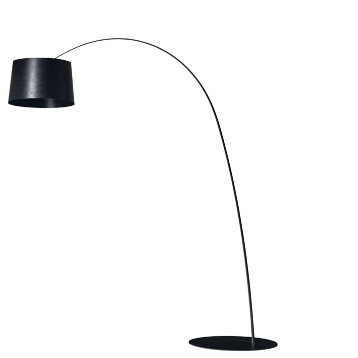 Twiggy arc lamp, black