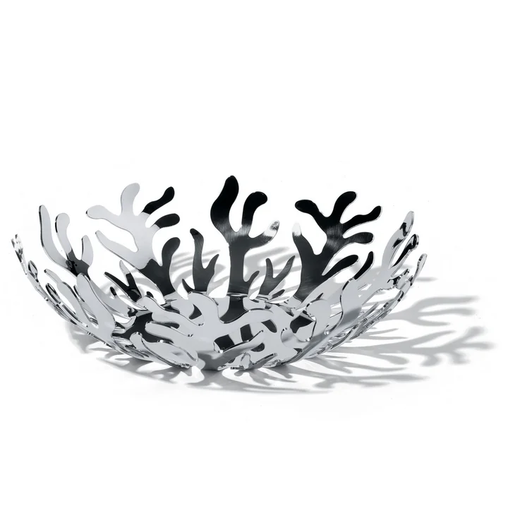 Fruit bowl "Mediterraneo" silver - ø 29cm from Alessi